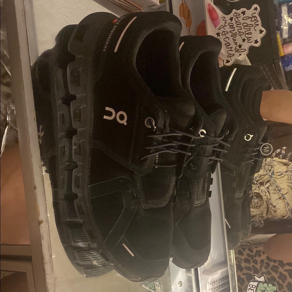 On Running Black Performance Sneakers